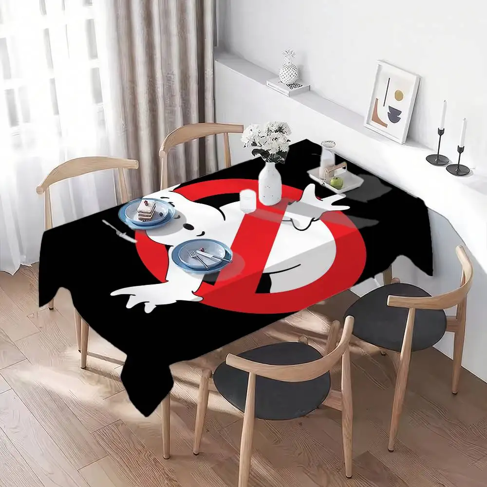 Classic Movie G-Ghostbusters Small Rectangle Tablecloth - Dustproof For Entryway, Sideboards & Small Tables