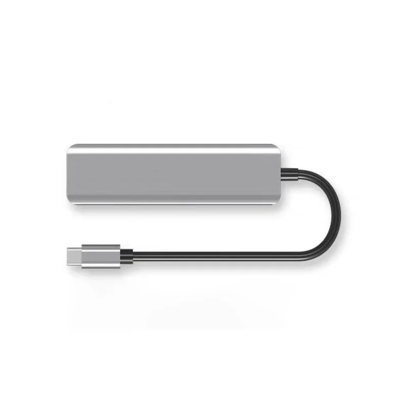 5-in-1 USB C إلى DP Hub DisplayPort/USB/100W PD Port Docking Converter لـ Mac Expansion Dock Type-C Thunderbolt 3 إلى 8K@60H