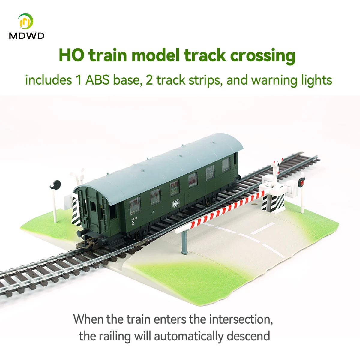 

HO train model highway track crossing accessories 1/87 train model sand table track crossing accessories