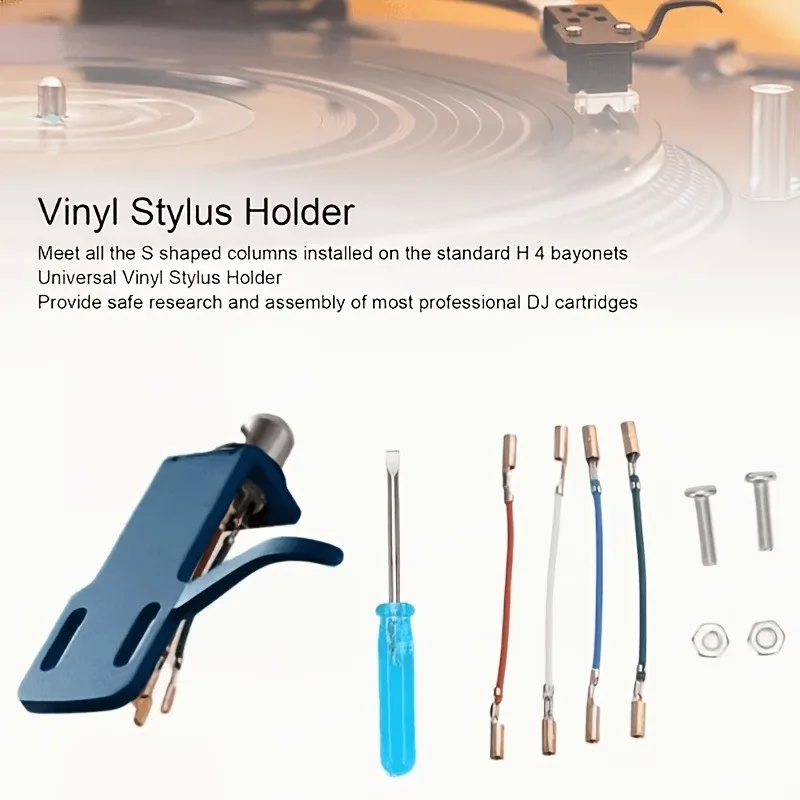 Universal Cartridge Stylus Headshell Holder Aluminum Alloy For Turntable LP Vinyl Pickup Record Player HIFI Accessory image 2