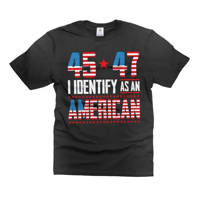 Men's American Shirt USA Patriotic Shirt Donald Tump Support Tee Political Gifts