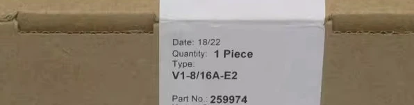 

Распродажа: Новая распределительная коробка p F V1-8/16A-E2, артикул 259974