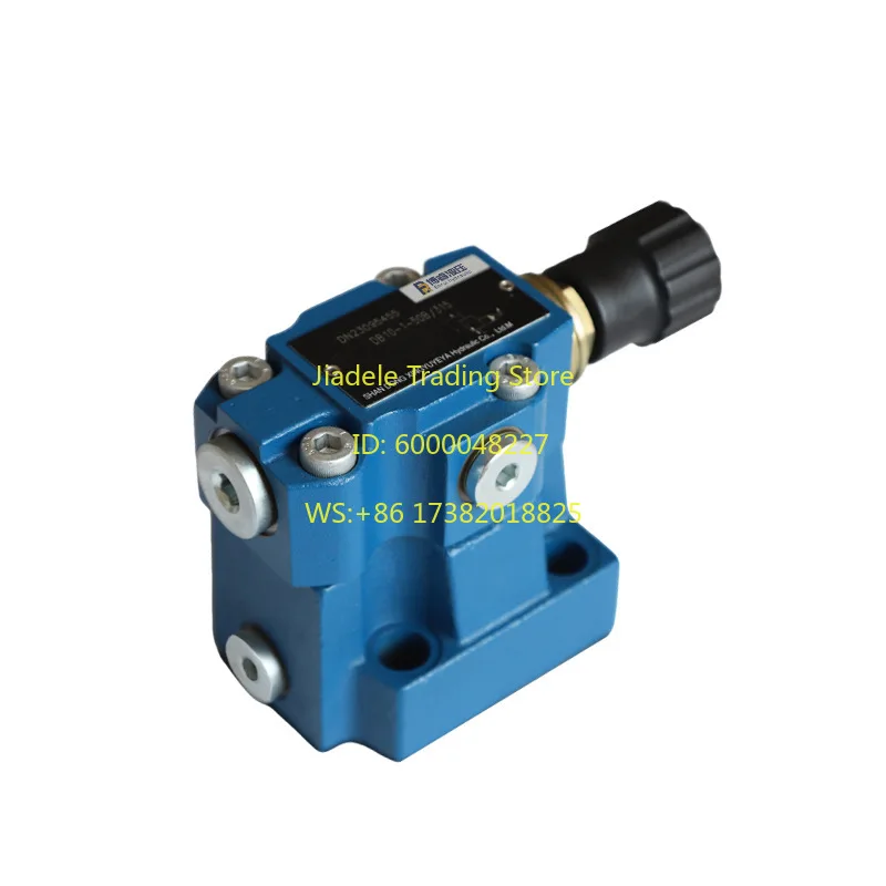 

DB type pilot relief valve multi-diameter optional precise pressure regulation, suitable for a variety of hydraulic systems