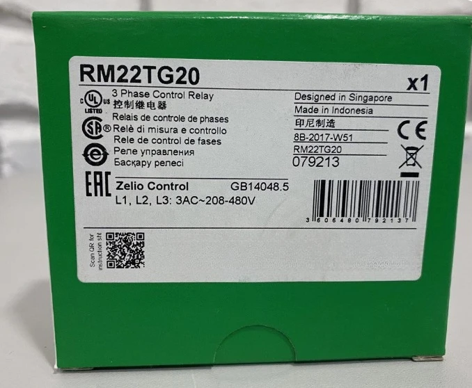 

Brand New RM22TG20 RM22TR33 RM22TR31 RM22LG11MR RM22LA32MR Relay Expedited shipping