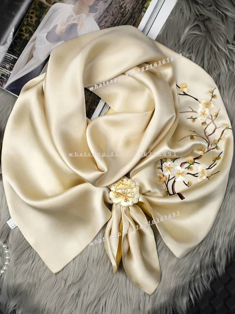 2006GOOD A2025 Silk Scarf And Mulberry Silk Scarf Gift Box Gift