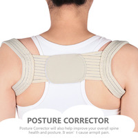 Posture Corrector Adjustable Back Brace Belt For Men Women Lightweight Breathable Support Strap Comfortable Posture