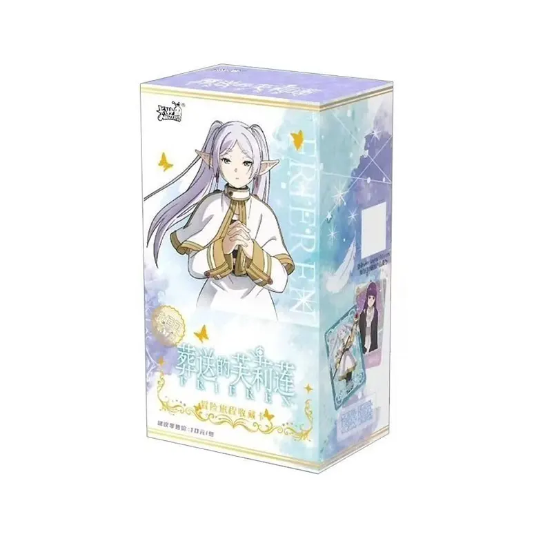 KAYOU Frieren: Beyond Journey's End Series 1 Cartão Eterno Pacote 4 Álbum de Cartão de Grade Coleção Genuína Cartão de Anime Presente de Aniversário