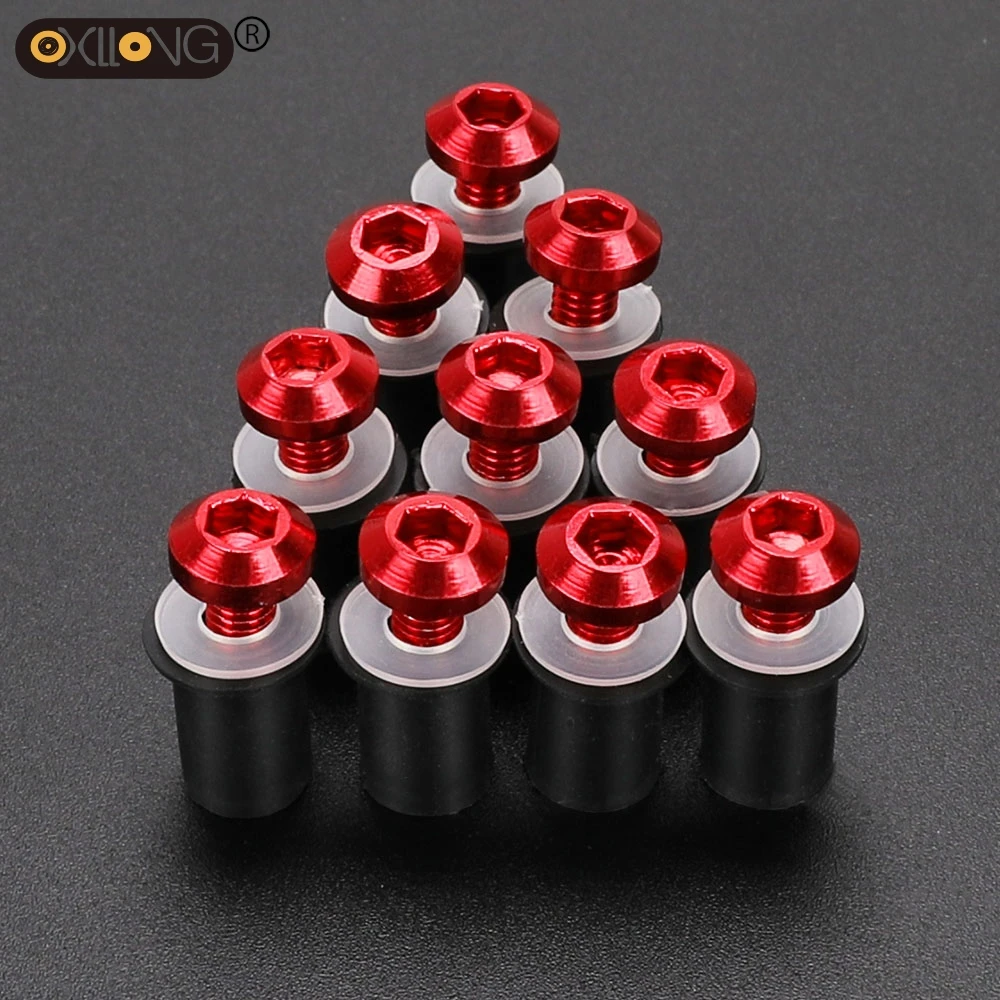 

5MM Windshield Screw Nut Sets Windscreen Bolt Kit For SUZUKI BURGMAN 400 650 125 200 AN125 AN250 AN400 AN650 AN 650 2023 2022-