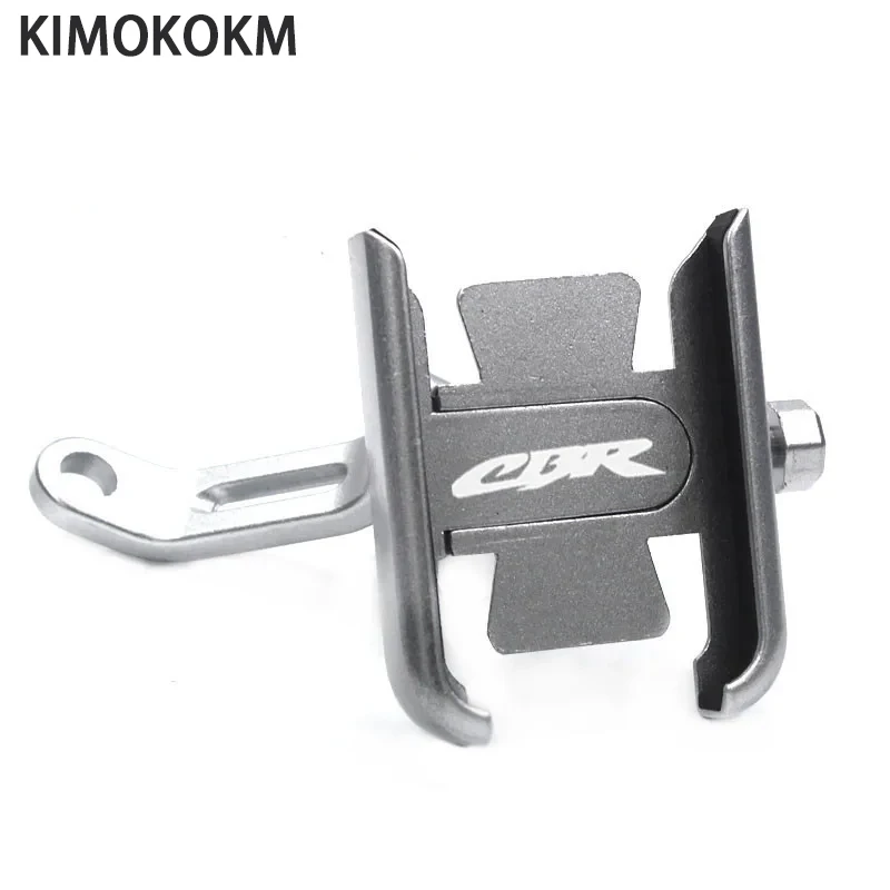 Motorcycle CNC Handlebar Mobile Phone Holder GPS Stand Bracket For HONDA CBR600RR CBR1000RR CBR500R CBR300R CBR250R CB150R