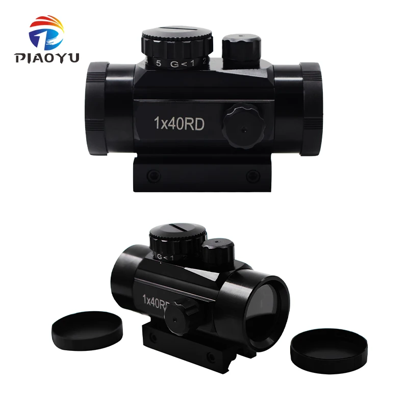 High Quality RD1X40 Outdoor Hunting Laser Sight Red Green Dot Reflex Optics Metal Lightweight Shooting Slingshot Accessories view 2
