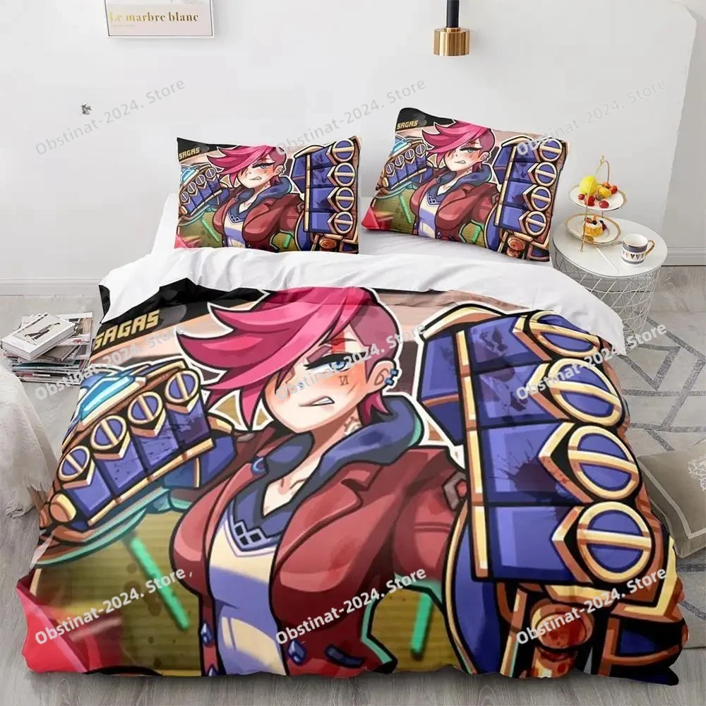 

New Game League Of Legends Bedding Set Single Twin Full Queen King Size Bed Set Adult Kid Bedroom Duvet Cover Sets Home Textiles