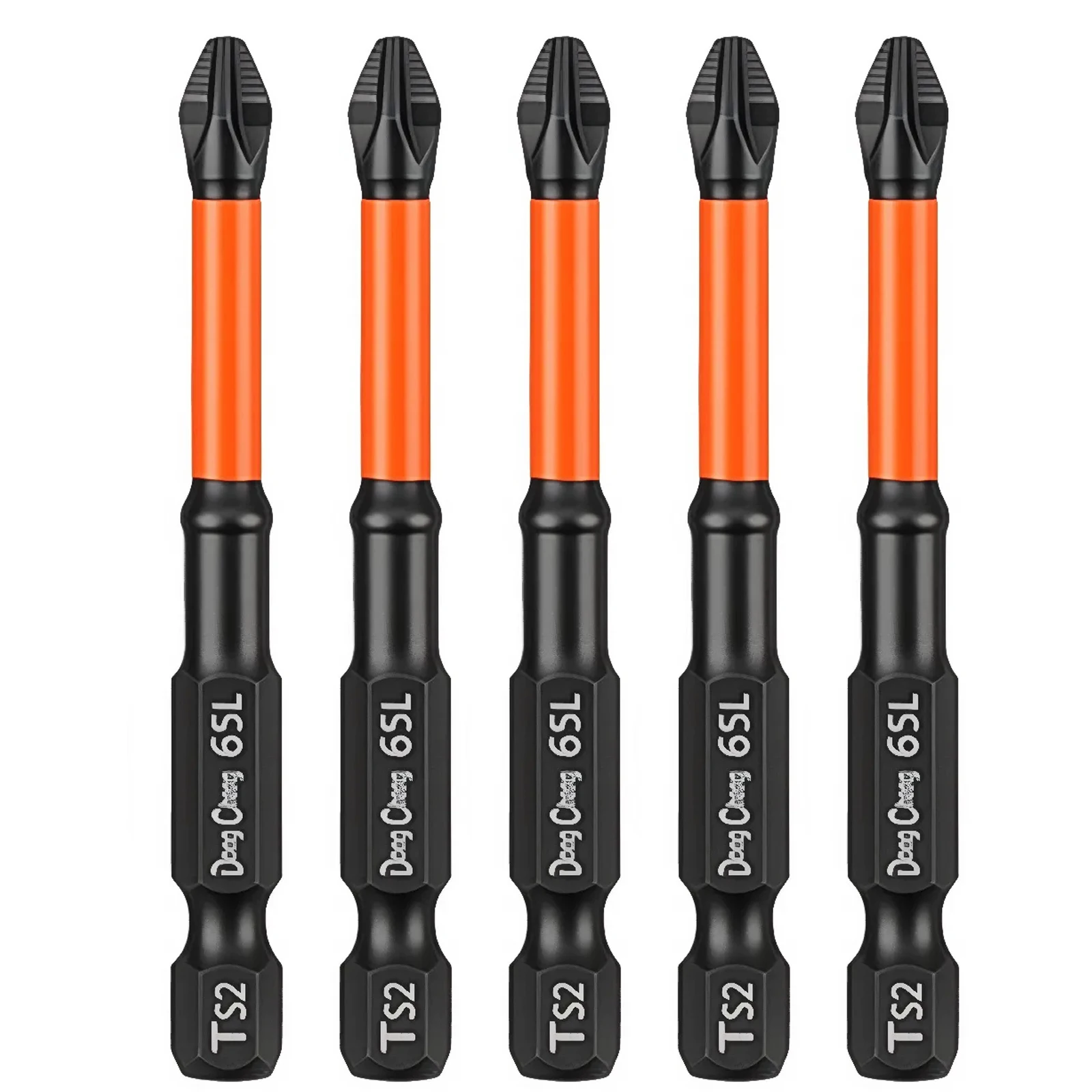 Magnetic High Torque Screwdriver Bits PH2 TS2, Anti-Slip, Impact Resistant, Hex Shank Steel, for Electric Drill, Power Tools,DIY