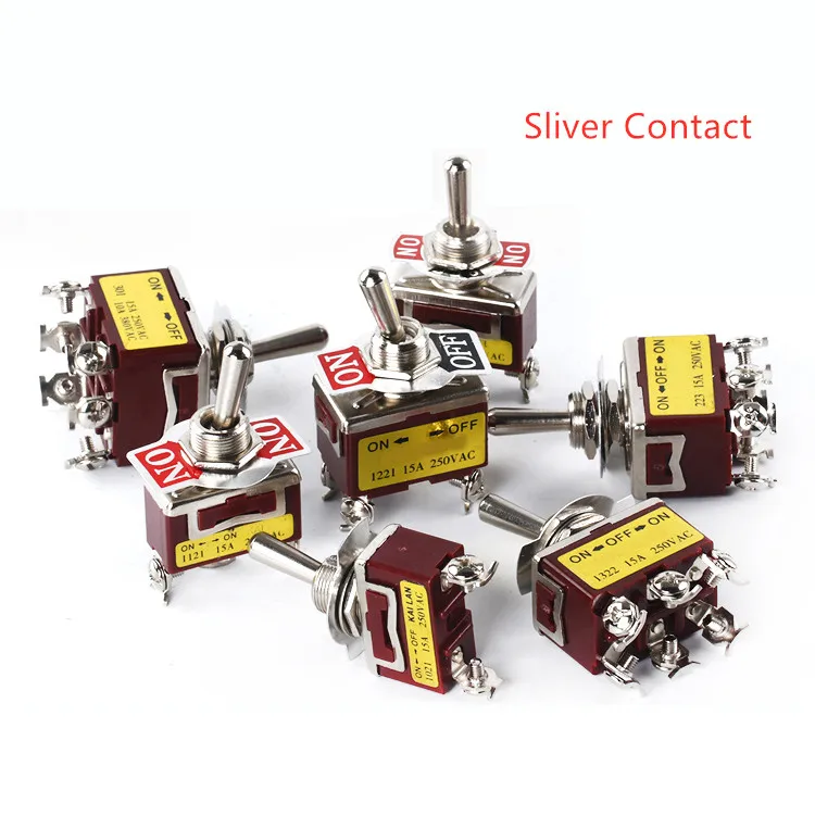 Sliver Contact E-TEN1021/E-TEN1322/E-TEN1321 Toggle Switch Rocker Switch E-TEN402 E-TEN403