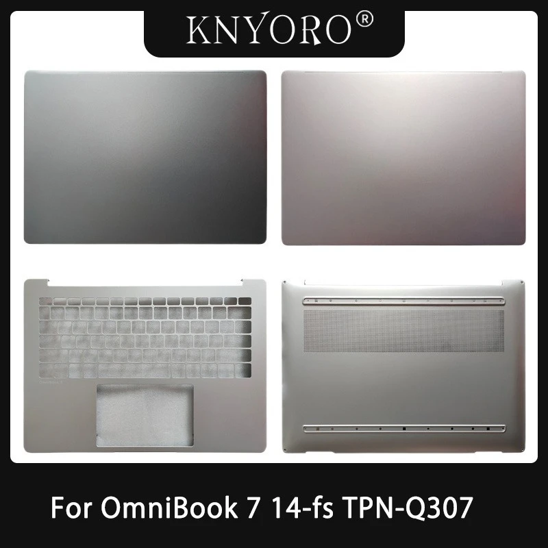 

New For HP OmniBook 7 14-fs TPN-Q307 Laptop LCD Back Cover Top Case Palmrest Upper Lid Bottom Base Shell Replace Housing Case