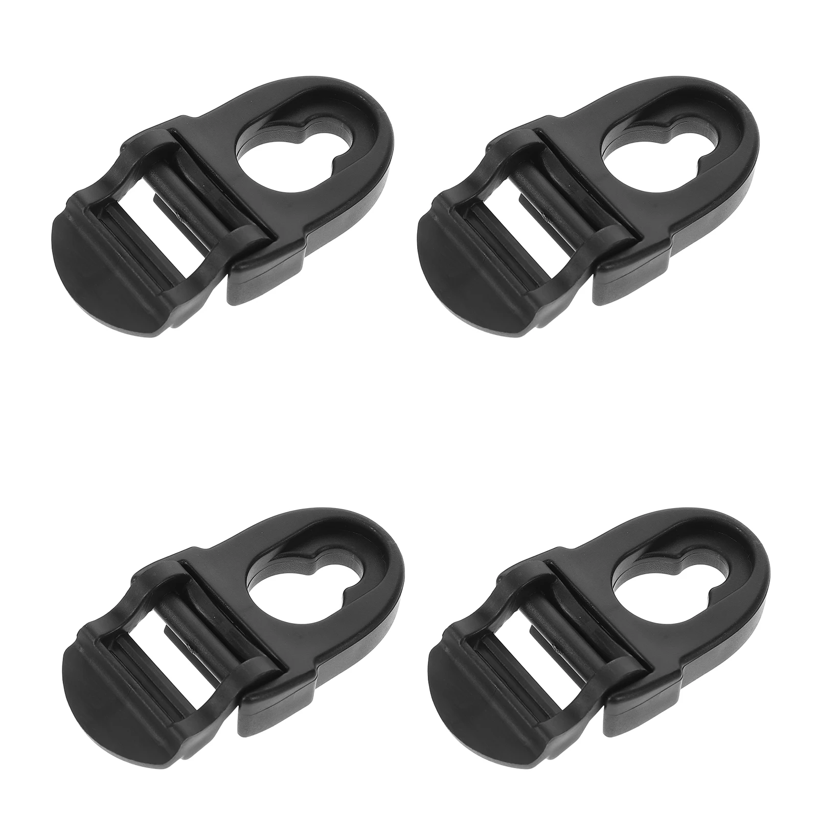 

4pcs Seat Clips Black Plastic Fasteners Durable Kayak Seat Clips And Hooks Replacement Parts Strong Hold Straps Accessories
