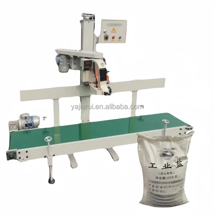 

Hot Selling 1.5M 2.0M 2.5M 3.0M Lfs Rice Bags Convey-Closing Sewing Machine Feed-In Trimming Taping Device Bag Sewing Machine