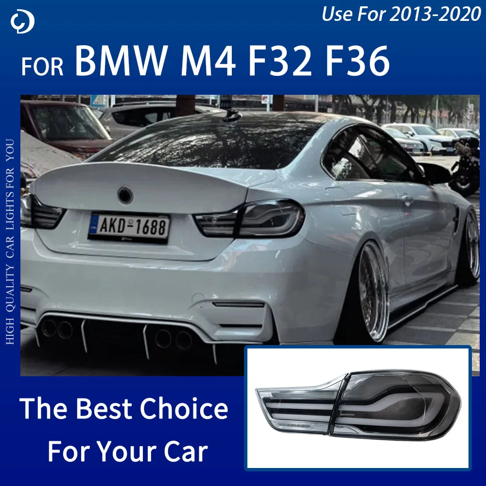 

Использование задних фонарей для BMW M4 F32 F36 2013-2020 Светодиодные задние фонари 420i 425i 428i 430 i 435i 440i Светодиодные автоматические задние фонари LCI Аксессуары