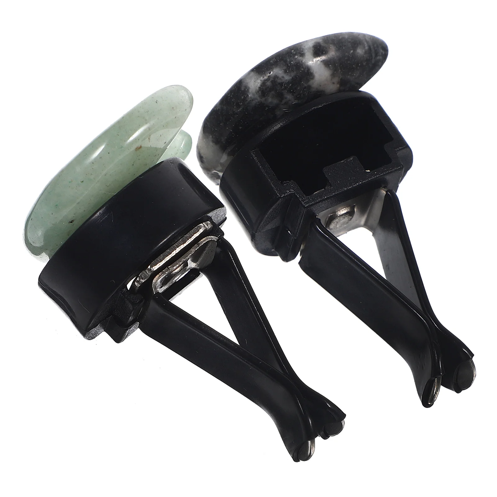 

2Pcs Moon Vent Clips Car Freshener Color Aroma Decorative Crystal Car Air Outlet Clips Accessories