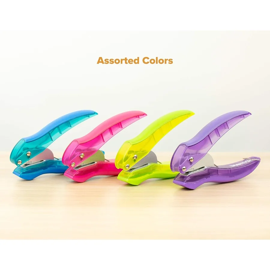 Bostitch Office inLIGHT جهد مخفض بفتحة واحدة لتنظيم المستندات الفعالة في مساحات العمل المثالية للمدارس و