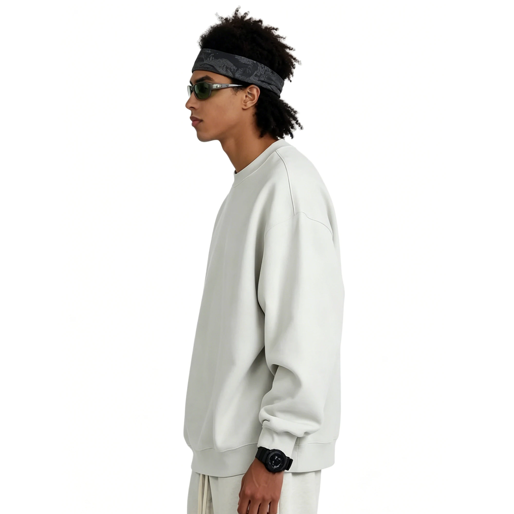 Moletom Masculino UNITE TOUD c - Oversized Crewneck Fleece avaliação e preço