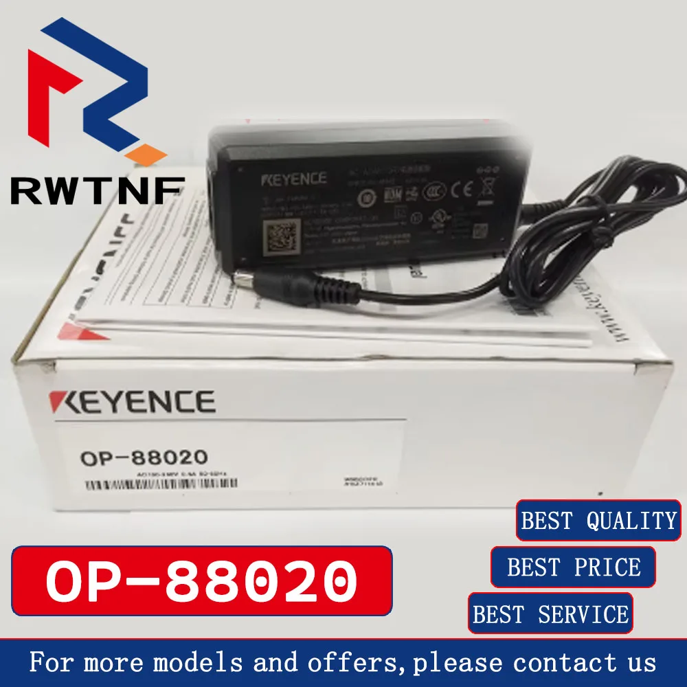 Brand New Genuine OP-88020 KEYENCE electrostatic detection type AC conversion adapter , 100% original warehouse stock
