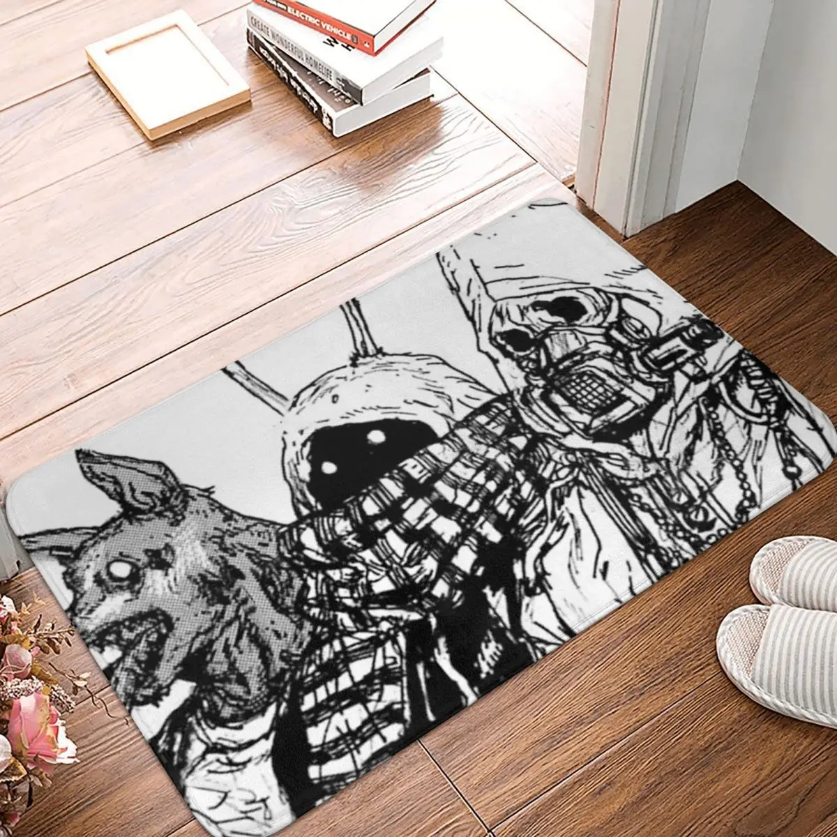 hayashida Bath Mat Dorohedoro Devils Doormat Flannel Carpet Outdoor Rug Home Decor