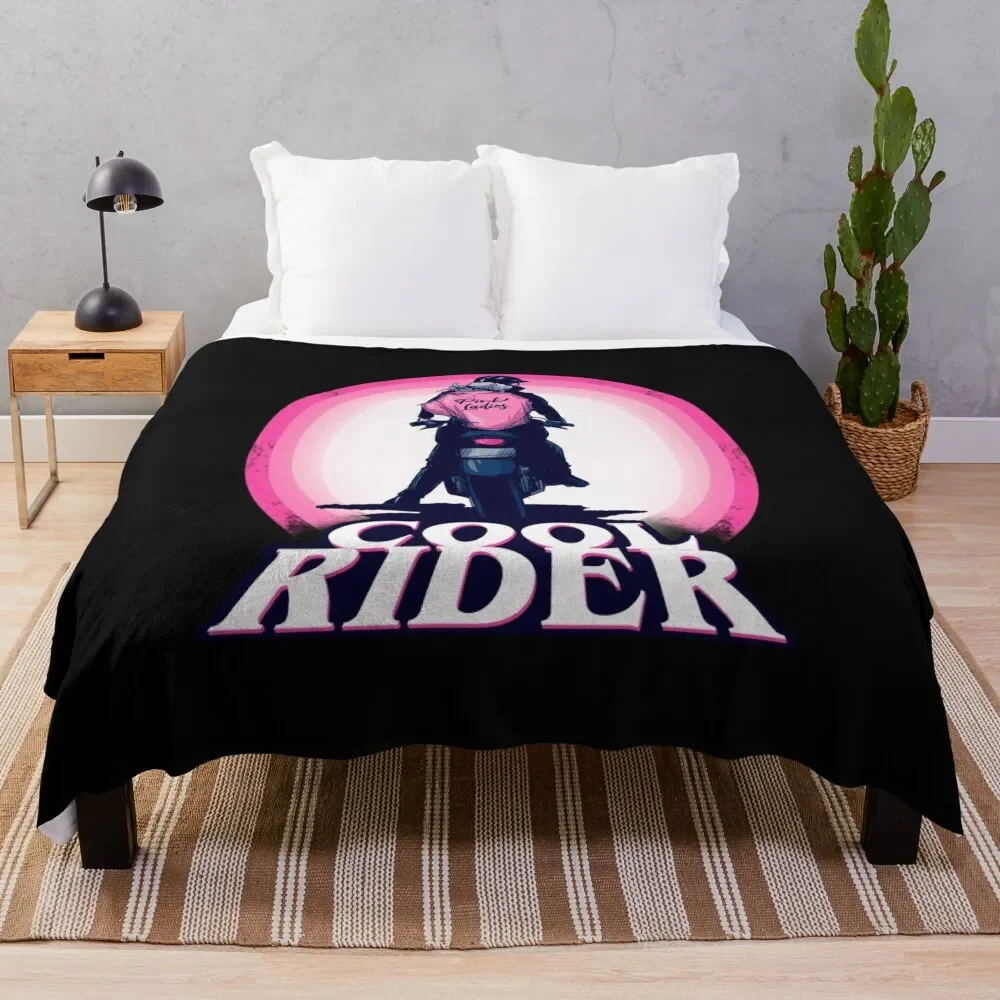 

Cool Rider Throw Blanket Stuffeds Dorm Room Essentials Cute Plaid Blankets