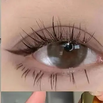 Korean Brown Glitter Liquid Eyeshadow Stick Fine Shimmer Matte Cheek Blush Contour Coffee Milk Eye Shadow Cream Natural Makeup