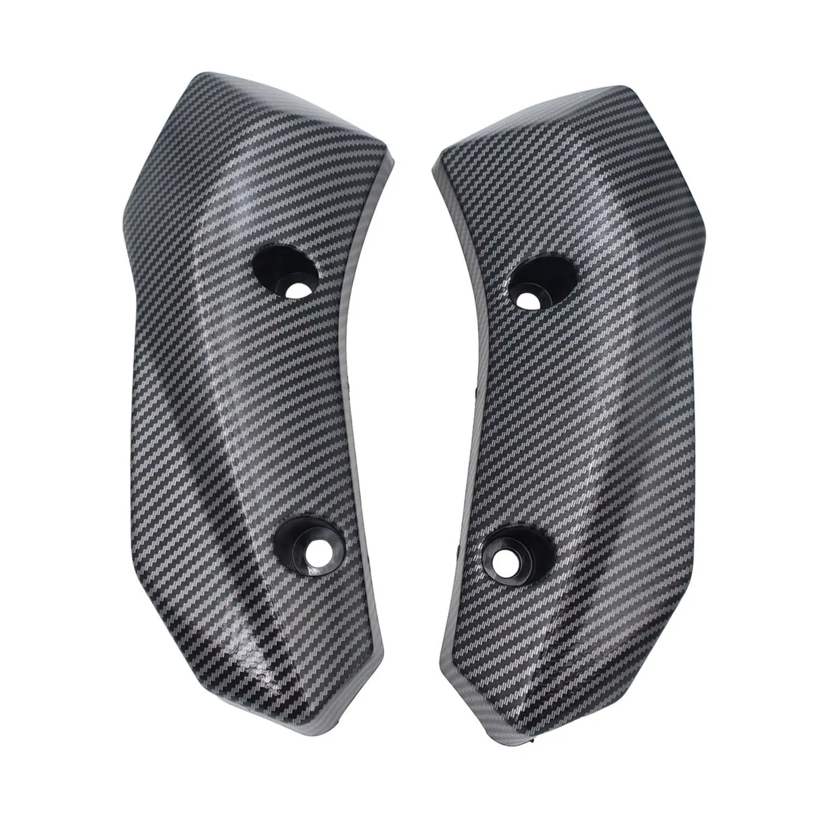 

Motorcycle Side Radiator Covers, Protector Easy to Install Motorbike Accessories High Performance Replace Parts for FZ-07