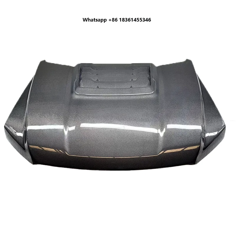 

For F150 Generation Raptor Carbon Fiber Hood In Stock Carbon Fiber Engine Hoods