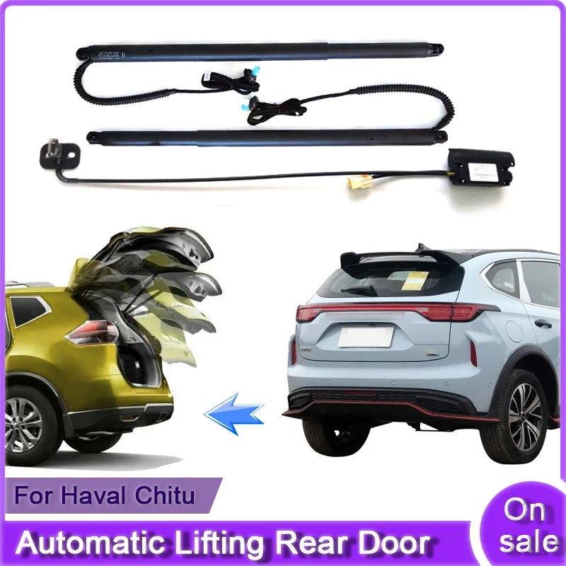 For Haval Chitu 2021~2024 Car Electric Tailgate Lift System Kit Auto Tail Gate Opener Automatic Lifting Rear Door