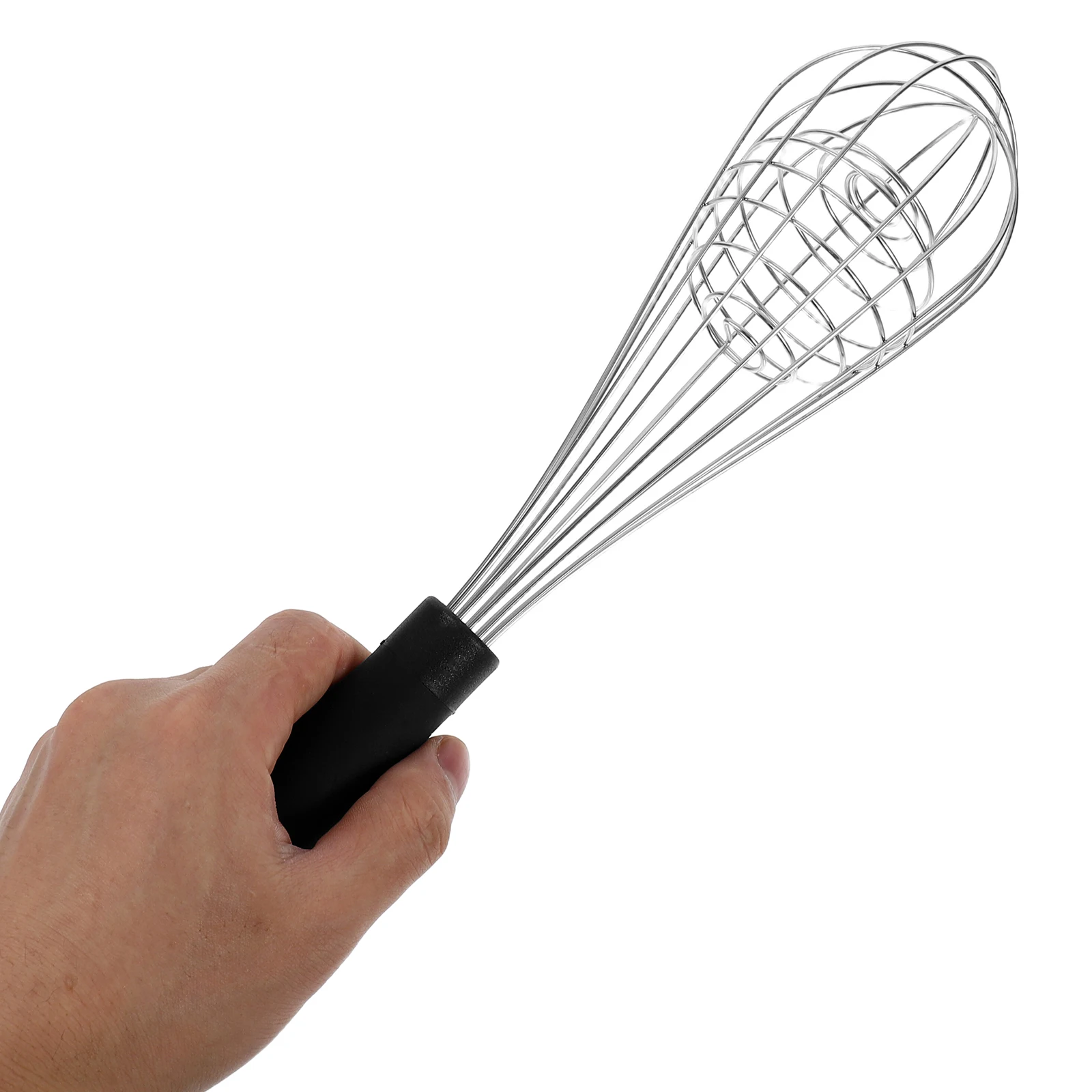 

Stainless Steel Manual Egg Beater Hand Push Rotary Whisk Blender Versatile Kitchen Mixer Stirrer Milk Frother Baking Egg Whisk