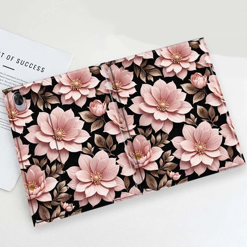 

Peony Floral For Huawei MediaPad 11 M5 M6 ES Pro M5Lite Honor Pad V7 V8 X7 X8 X9 GT Pro Tab Tablet Case Soft