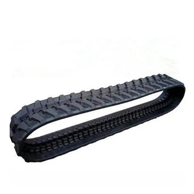 Rubber track undercarriage parts snowmobile small rubber track for car or lawn mower