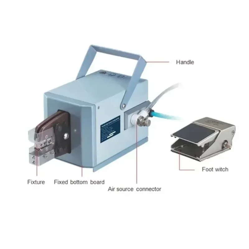 2026/HC-02 cable manufacturing equipment/pneumatic crimp tool terminal crimping