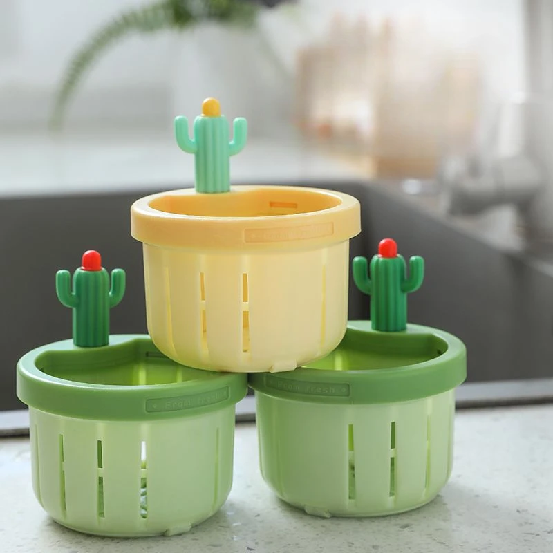 Cactus Sink Filter Modern Simple Household Kitchen Tool Blocking Sink Wash Basin Sewer Filter Basket Creative Waste Waste Screen