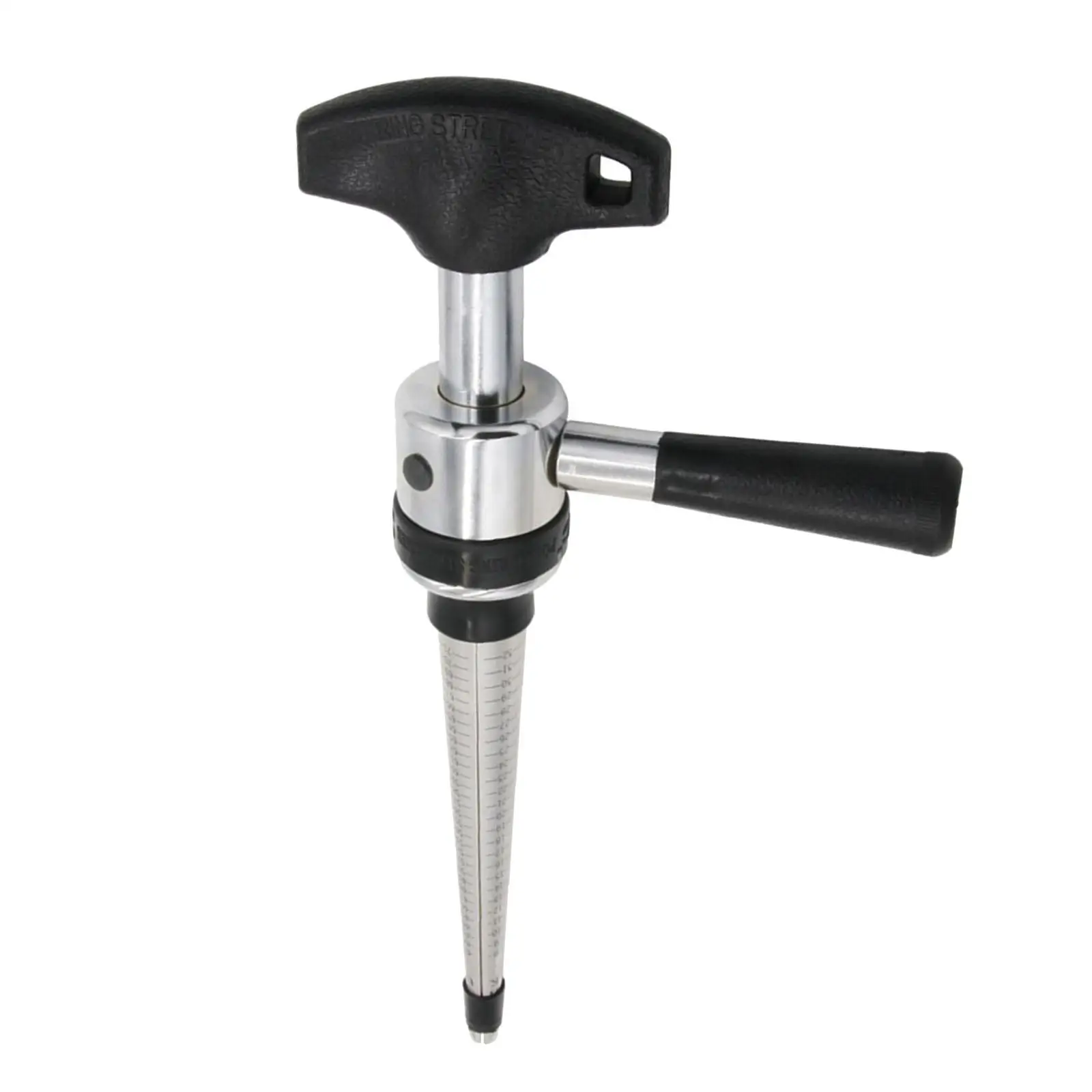 Jewelry Ring Sizer Tool Kit with Metal Stretcher Mandrel for Enlarging Bands DIY Repair Compact Portable Design for Wedding Ring