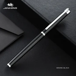 JINHAO 126 Fountain Pen All Steel Platinum Fine Nib Financial Student Ink Pens PK 9019 Stationery School Office Supplies