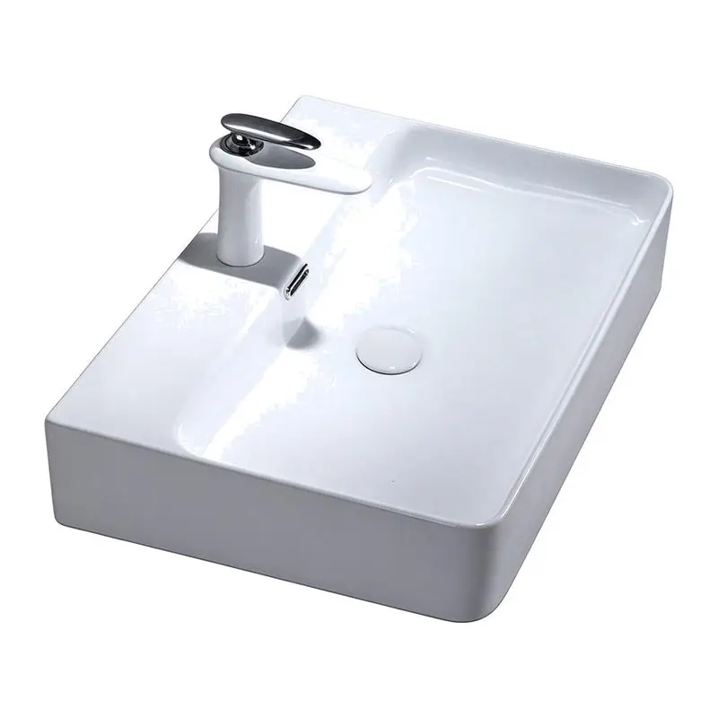 Square Ceramic Washbasin Basin White Washbasin Washbasin Hotel Sanitary Ware