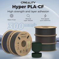 Creality Hyper PLA-CF Filament 1.75mm High Speed 300mm/s Matte Finish Upgrade 3D Printer Filament 1KG for K1C / K1 MAX