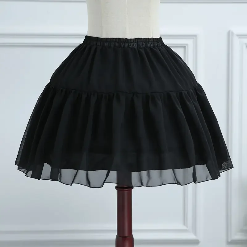 Lolita Skirt Support Violence Fish Bone Bustle Adjustable Daily Pettiskirt Bird Cage