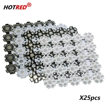 LED PCB 보드 방열판 알루미늄 기본 플레이트 Substrate20mm 스타 RGB RGBW DIY 손전등 방열판 1W 3W 5W 와트 고전력 LED