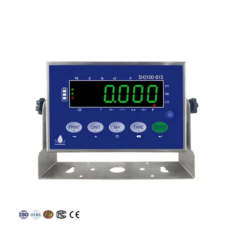 

SOHE B1S Высокая мощность IP68 Водонепроницаемый со светодиодным дисплеем Промышленные электронные весы Индикатор взвешивания приборной панели