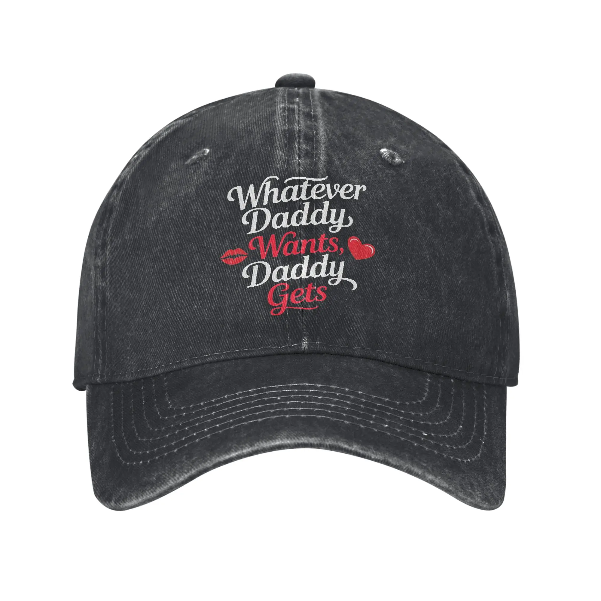 Unisex Whatever Daddy Wants Daddy Gets  Caps Headwear Baseball Cap Classic  Trucker Hat Adjustable