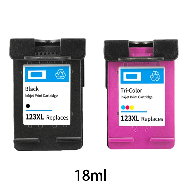 2024 New 123xl Ink Cartridge for hp123 For hp123XL for HP Deskjet 1110 2130 2132 2133 2134 3630 3632 Inkjet Printer