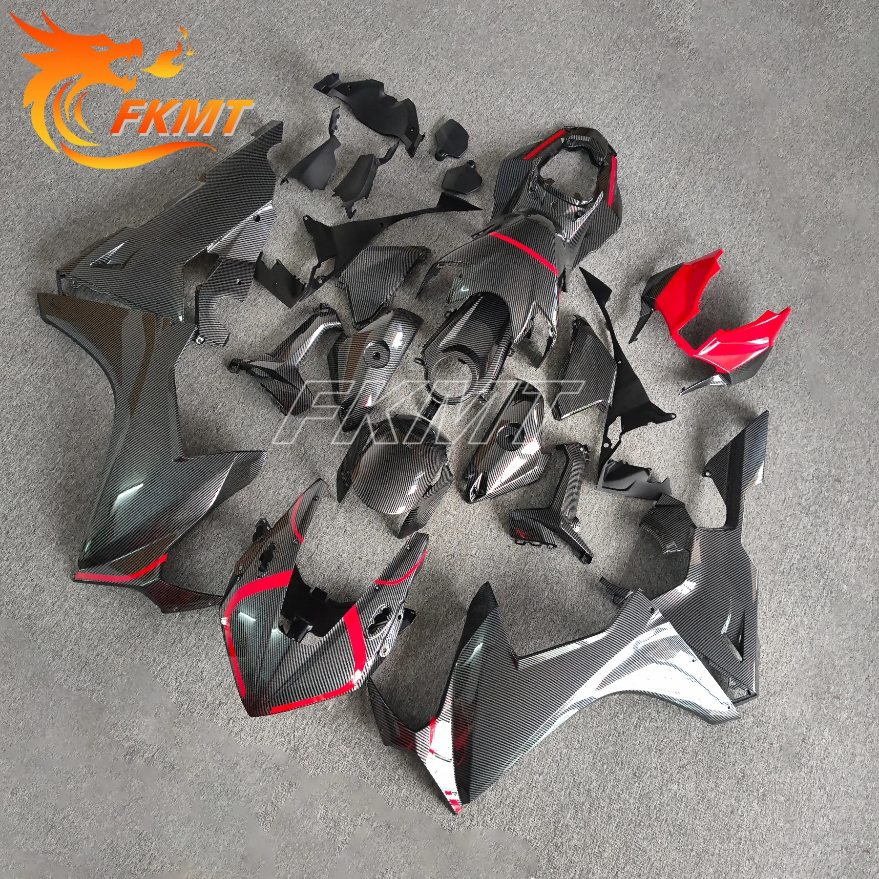 Fender Frame Cover Fuel Tank Side Panel Fairing Kit ABS Carbon Painted Motorcycle Accessories For HONDA CBR1000RR 2017 2018 2019