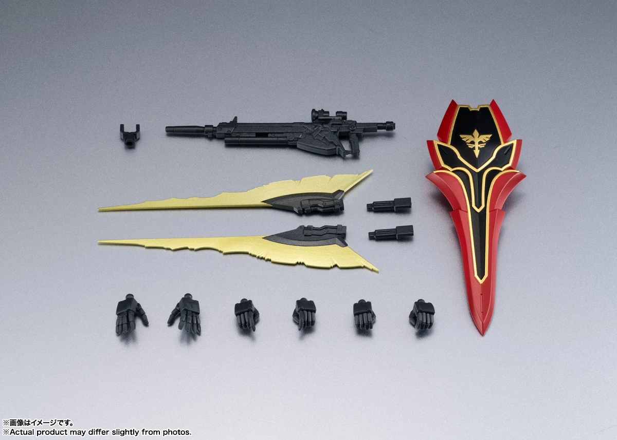 В наличии: Фигурка BANDAI GUNDAM UNIVERSE Mobile Suit Gundam Unicorn MSN-06S Sinanju аниме-модель коллекционная игрушка