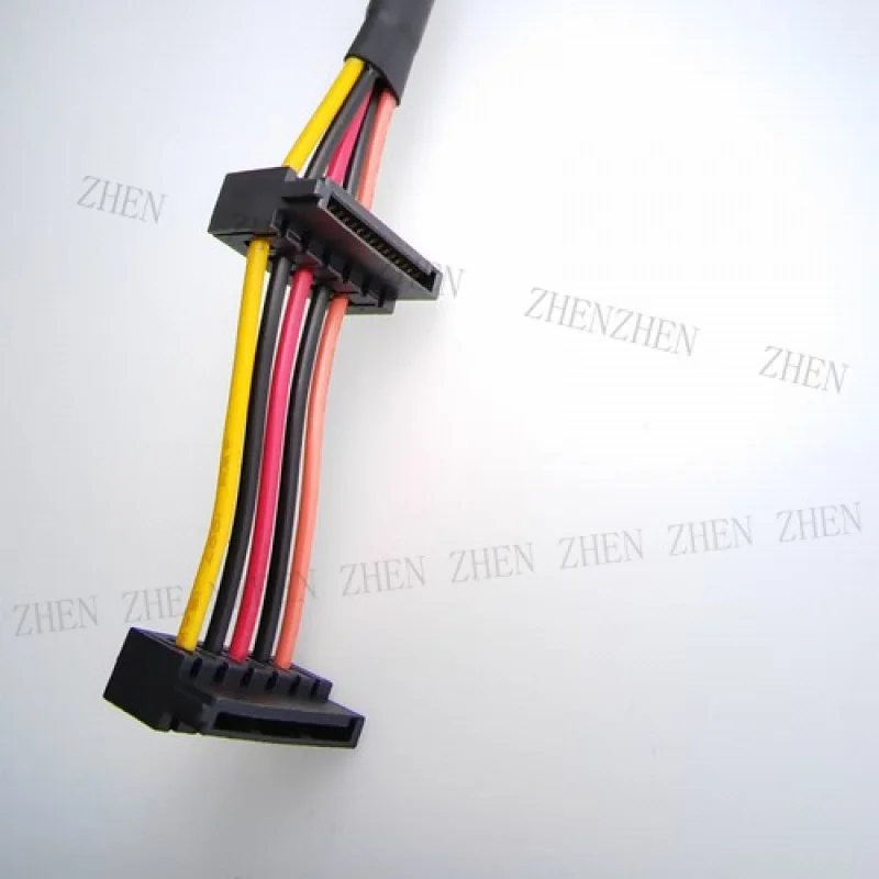 كابل طاقة Y Y 6Pin إلى 2 SATA لـ DELL Vostro 3650 3653 3655 V3668 3268 3660 3250 #3