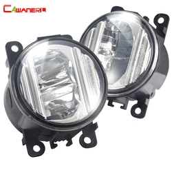 2 X 30W LED Fog Light For Suzuki Jimny Grand Vitara Swift SX4 Alto Splash XL7 Ignis Car Front Bumper Fog Lamp DRL 6000LM H11 12V