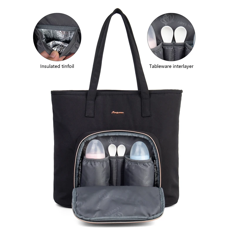 

Large Capacity Mommy Bag for Women Totes Baby Diaper Nappy Bags Shoulder Waterproof Oxford Ladies Maternity Shopping Bags